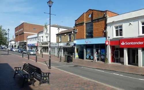 High Street in Sittingbourne