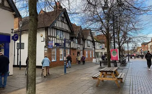 High Street in Solihull
