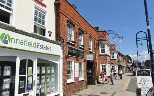 High Street in St Neots