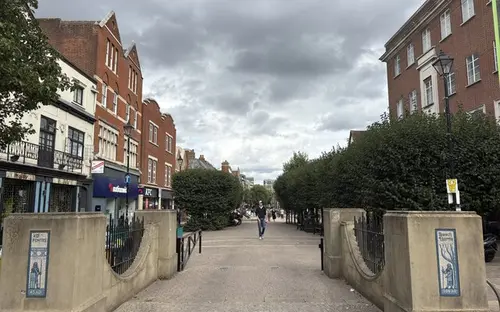 High Street in Staines-upon-Thames
