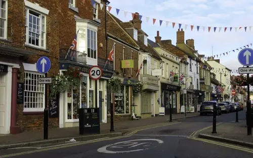 High Street in Stony Stratford