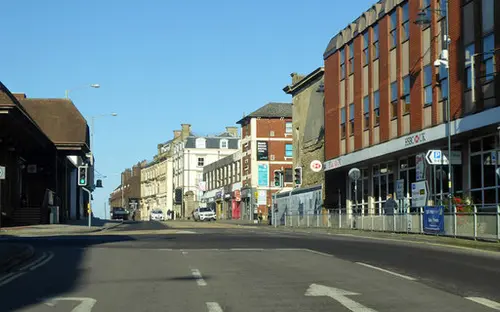 High Street in Swindon Old Town