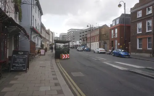 High Street in Uxbridge