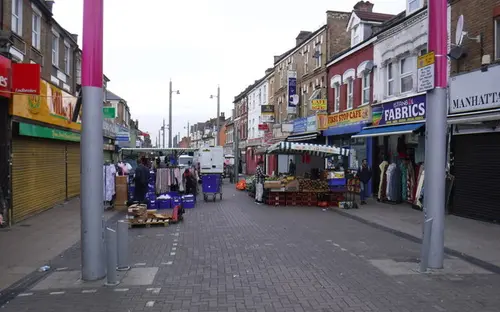Walthamstow High Street market