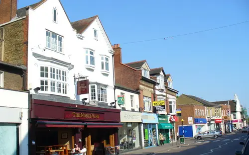 High Street in Walton-on-Thames
