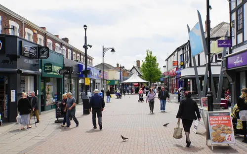 Widnes Road in Widnes