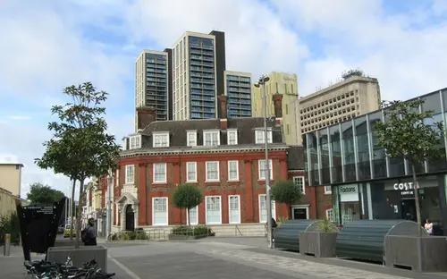 High Street in Woking town centre