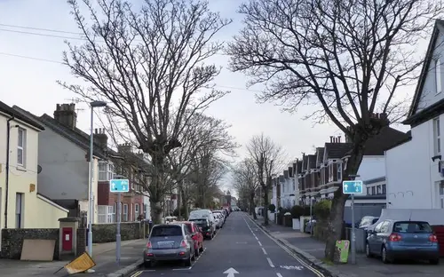 Upper High Street in Worthing